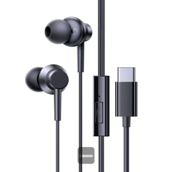 Baseus Encok Cz11 Wired Earphones Cluster Black